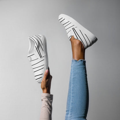 Zebra Slip-On Shoes