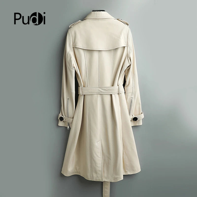 Leather Coat Pudi