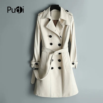 Leather Coat Pudi