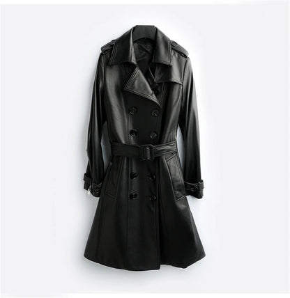 Leather Coat Pudi