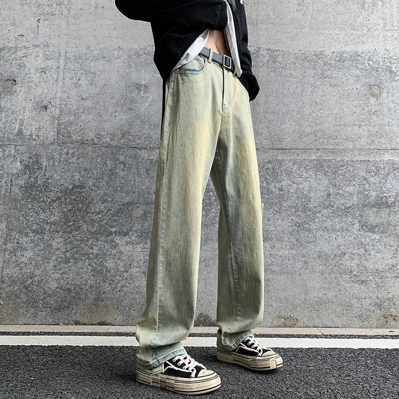 Retro Brown Baggy Jeans