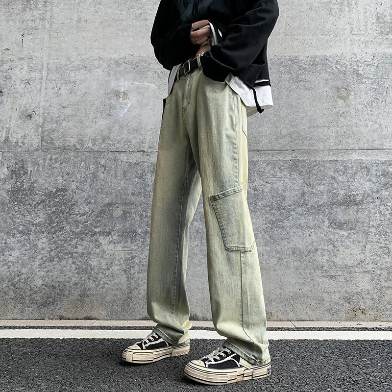 Retro Brown Baggy Jeans